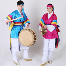 韓国舞踊衣装妓生笠（チョンモ）